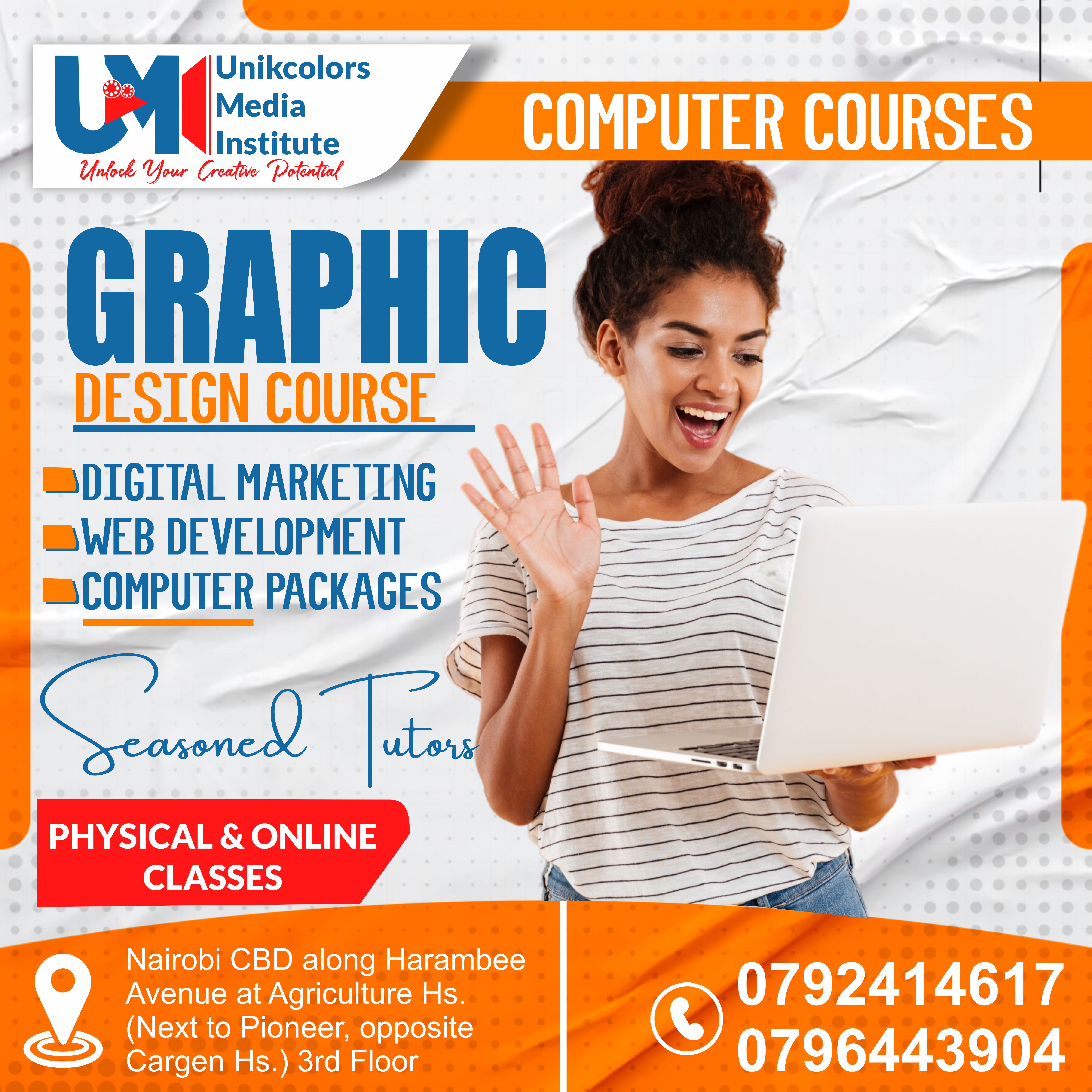 COMPUTER COURSES - DIGITAL MARKETING | GRAPHIC DESIGN | WEB DEVELOPMENT | COMPUTER PACKAGES COURSE